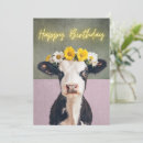 Search for cow birthday cards Farm animals