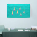 Search for artistic banners Swimming
