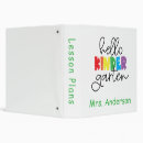 Search for lesson plan binders Kindergarten