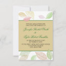 Search for september wedding invitations Leaves