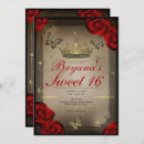 Search for red butterfly invitations Elegant