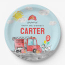 Search for fire truck plates Boy birthday