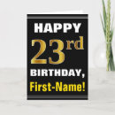 Search for 23rd birthday cards 23 years old