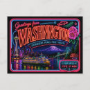 Search for washington state postcards Pacific northwest