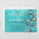 Search for turquoise invitations Flowers