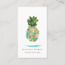 Search for pineapple business cards Modern