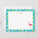 Search for flamingo note cards Thinking of you