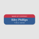 Search for red name tags Minimalist
