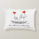 Search for heart shaped pillows For her
