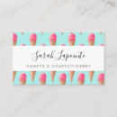 Search for ice cream business cards Pink