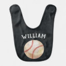 Search for baseball baby bibs sports