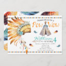 Search for tribal birthday invitations Boho