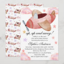 Search for airplane baby shower invitations Pink