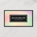 Search for rainbow business cards Colorful pastel unicorn rainbow