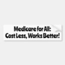 Search for medicare for all bumper stickers Health