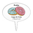 Search for donut cake toppers Bakery