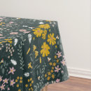 Search for wildflower tablecloths Bohemian