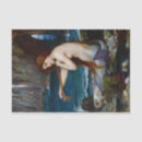 Search for mermaid decoupage paper Blue