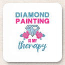 Search for diamond art coasters Pink