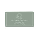 Search for classic return address labels Calligraphy