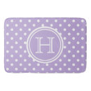 Search for lavender and white bath mats Preppy