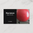 Search for pilates instructor business cards Fitness coach