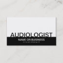 Search for audiologist business cards Professional