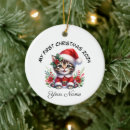 Search for kittens first ornaments For kids
