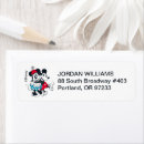 Search for disney return address labels Mickey mouse