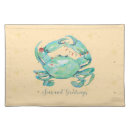 Search for beach christmas placemats Crab