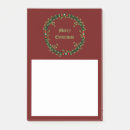 Search for christmas post it notes Wreath