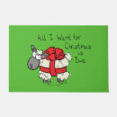 Search for funny christmas doormats Cute