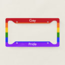 Search for gay pride license plate frames Homosexual