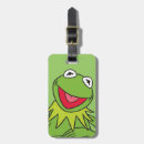 Search for muppet luggage tags Kermit the frog