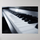 Search for piano posters Black