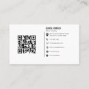 Search for virtual business cards Modern minimal minimalist