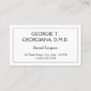 Search for endodontist business cards Dental surgeon