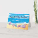 Search for beach lovers birthday cards For him