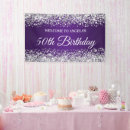 Search for purple 50th birthday party decor Calligraphy