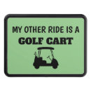 Search for golf trailer hitch covers Humor