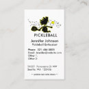 Search for pickleball business cards tennis