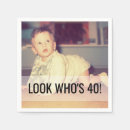 Search for photo paper plates 40th birthday