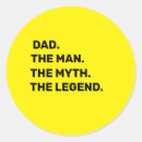 Search for the man myth legend stickers Dad
