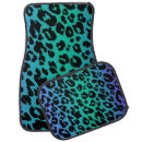 Search for designer car floor mats Leopard