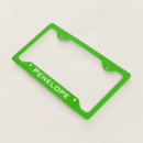 Search for lime green license plate frames Trendy
