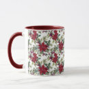 Search for poinsettia mugs Xmas