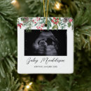 Search for ultrasound ornaments First christmas