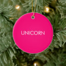Search for unicorn ornaments Pink