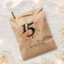 Search for quinceanera favor bags 15 years old