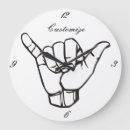 Search for hawaiian clocks Hang loose